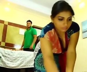Indian Maid Seduced Softcore..